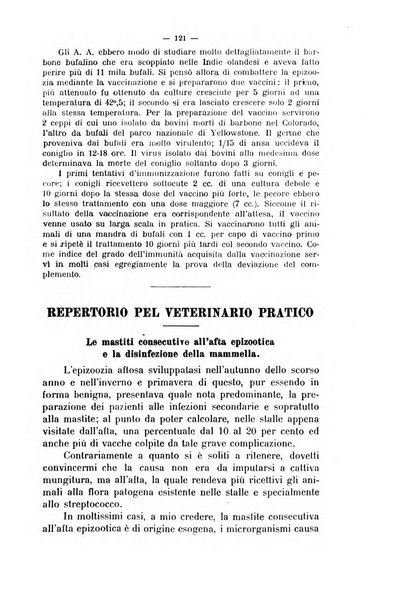 La clinica veterinaria rivista di medicina e chirurgia pratica degli animali domestici