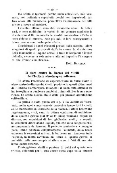 La clinica veterinaria rivista di medicina e chirurgia pratica degli animali domestici