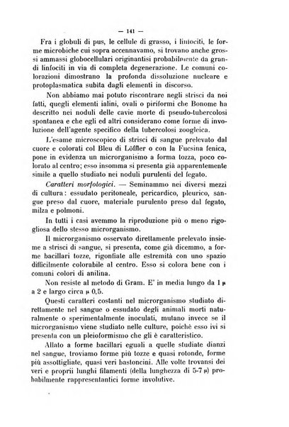 La clinica veterinaria rivista di medicina e chirurgia pratica degli animali domestici