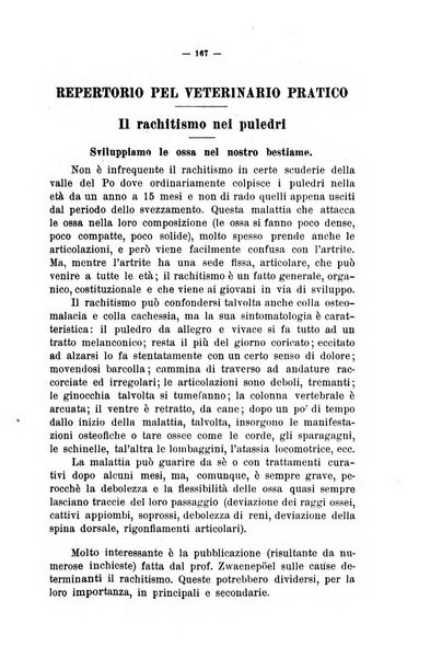 La clinica veterinaria rivista di medicina e chirurgia pratica degli animali domestici