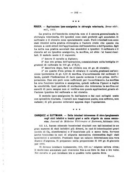 La clinica veterinaria rivista di medicina e chirurgia pratica degli animali domestici