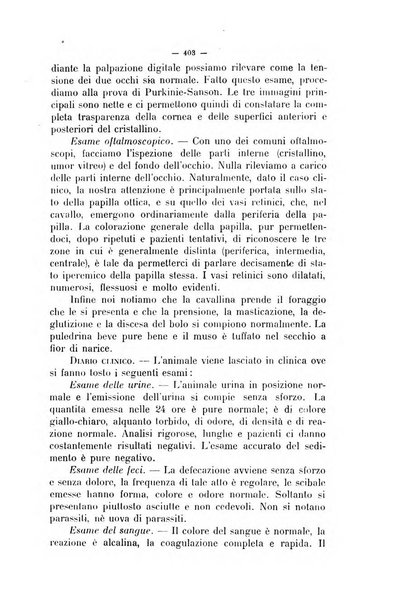 La clinica veterinaria rivista di medicina e chirurgia pratica degli animali domestici