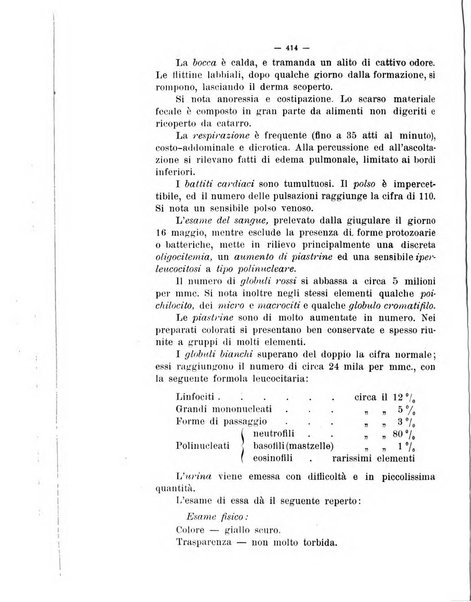 La clinica veterinaria rivista di medicina e chirurgia pratica degli animali domestici