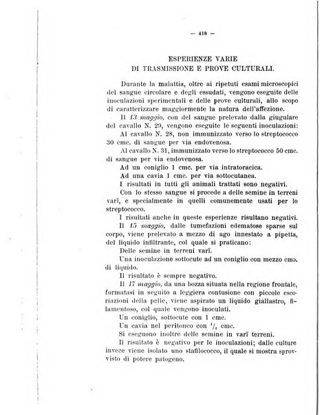 La clinica veterinaria rivista di medicina e chirurgia pratica degli animali domestici