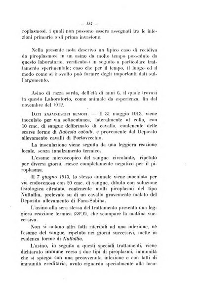 La clinica veterinaria rivista di medicina e chirurgia pratica degli animali domestici