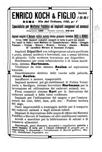 La clinica veterinaria rivista di medicina e chirurgia pratica degli animali domestici