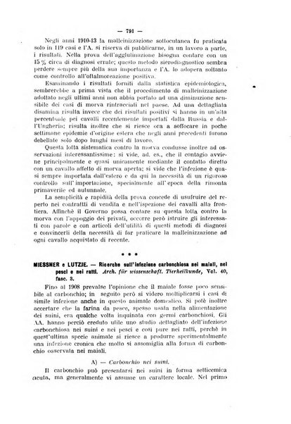 La clinica veterinaria rivista di medicina e chirurgia pratica degli animali domestici