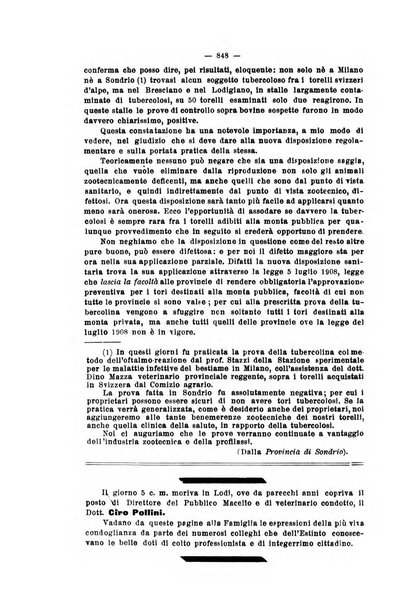 La clinica veterinaria rivista di medicina e chirurgia pratica degli animali domestici