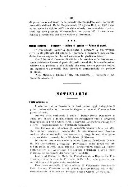 La clinica veterinaria rivista di medicina e chirurgia pratica degli animali domestici