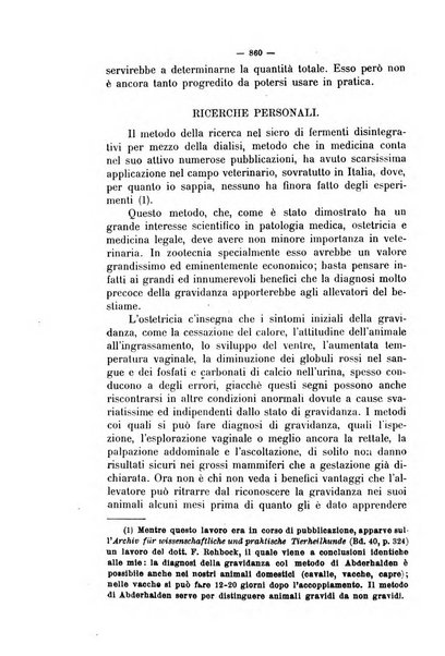 La clinica veterinaria rivista di medicina e chirurgia pratica degli animali domestici