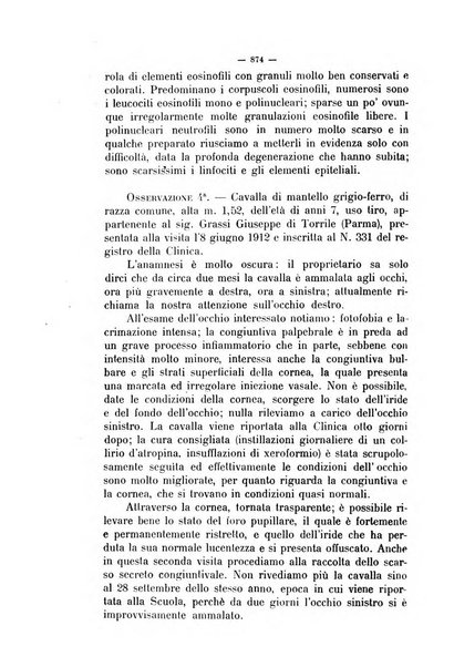 La clinica veterinaria rivista di medicina e chirurgia pratica degli animali domestici