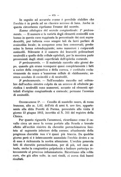 La clinica veterinaria rivista di medicina e chirurgia pratica degli animali domestici