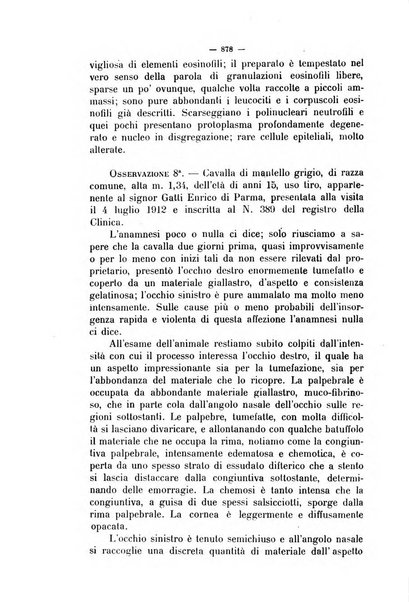 La clinica veterinaria rivista di medicina e chirurgia pratica degli animali domestici