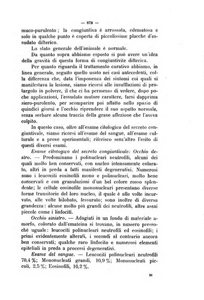 La clinica veterinaria rivista di medicina e chirurgia pratica degli animali domestici