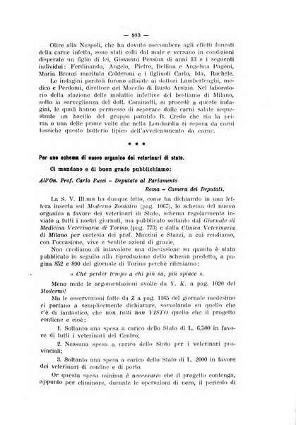 La clinica veterinaria rivista di medicina e chirurgia pratica degli animali domestici