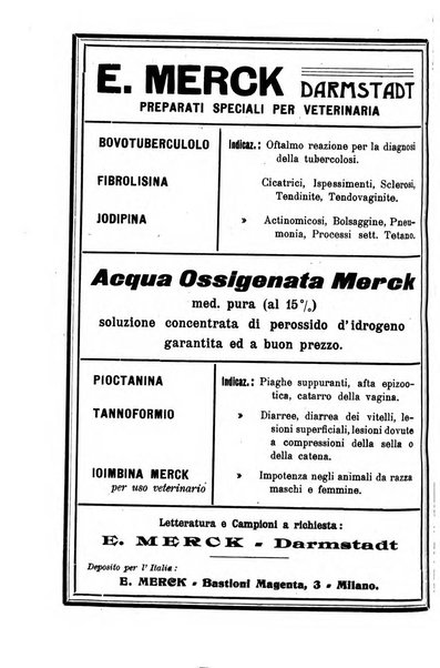 La clinica veterinaria rivista di medicina e chirurgia pratica degli animali domestici