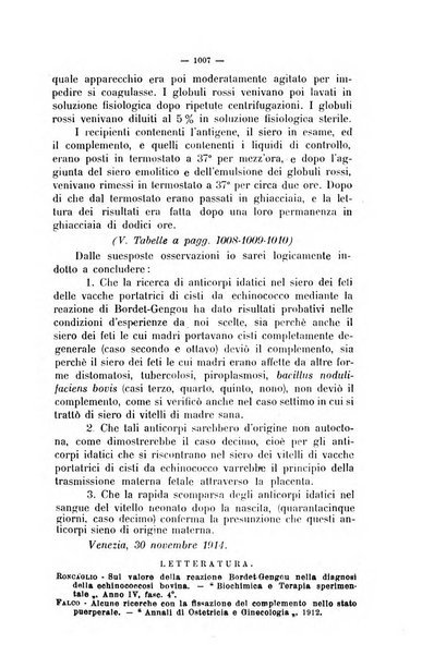 La clinica veterinaria rivista di medicina e chirurgia pratica degli animali domestici