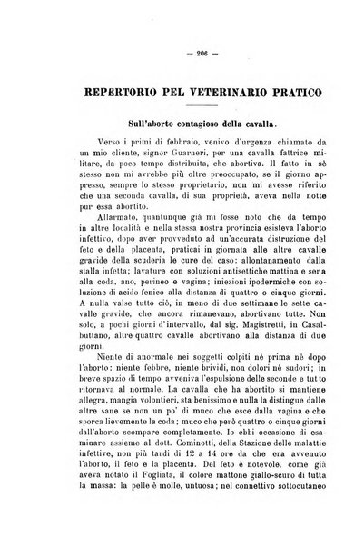 La clinica veterinaria rivista di medicina e chirurgia pratica degli animali domestici