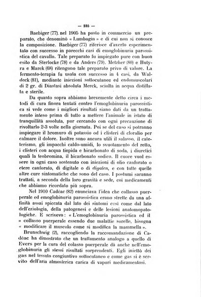 La clinica veterinaria rivista di medicina e chirurgia pratica degli animali domestici