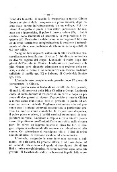 La clinica veterinaria rivista di medicina e chirurgia pratica degli animali domestici