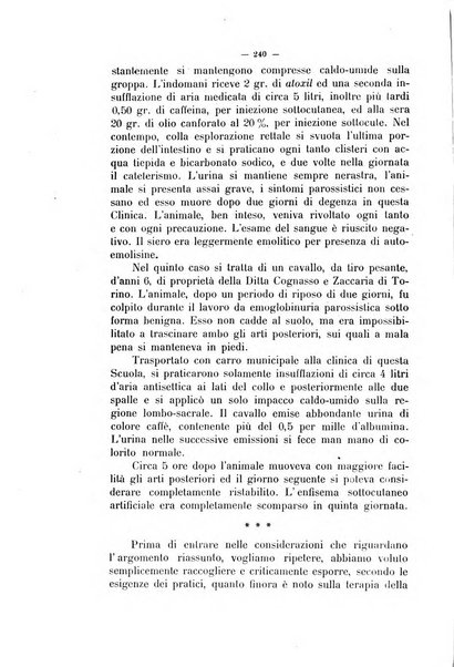 La clinica veterinaria rivista di medicina e chirurgia pratica degli animali domestici