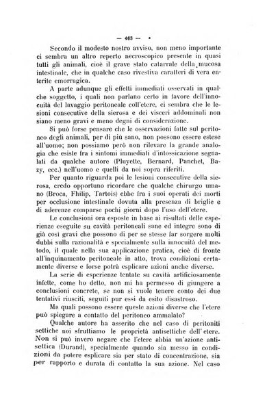 La clinica veterinaria rivista di medicina e chirurgia pratica degli animali domestici