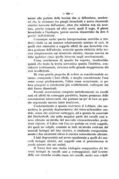 La clinica veterinaria rivista di medicina e chirurgia pratica degli animali domestici