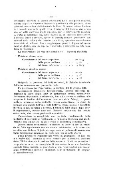 La clinica veterinaria rivista di medicina e chirurgia pratica degli animali domestici