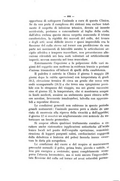 La clinica veterinaria rivista di medicina e chirurgia pratica degli animali domestici