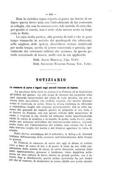 La clinica veterinaria rivista di medicina e chirurgia pratica degli animali domestici