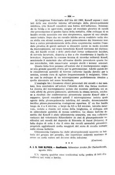 La clinica veterinaria rivista di medicina e chirurgia pratica degli animali domestici