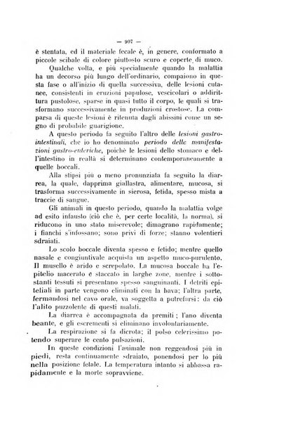 La clinica veterinaria rivista di medicina e chirurgia pratica degli animali domestici