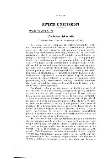 La clinica veterinaria rivista di medicina e chirurgia pratica degli animali domestici