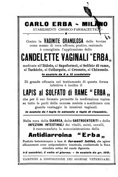 La clinica veterinaria rivista di medicina e chirurgia pratica degli animali domestici