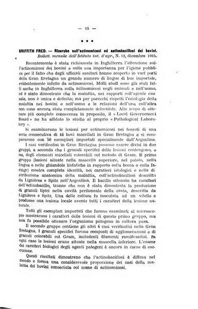 La clinica veterinaria rivista di medicina e chirurgia pratica degli animali domestici