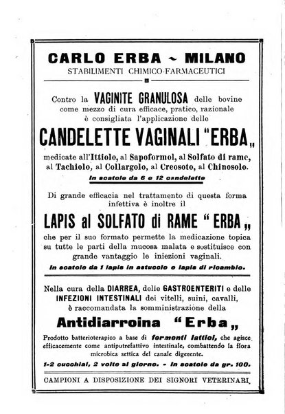 La clinica veterinaria rivista di medicina e chirurgia pratica degli animali domestici