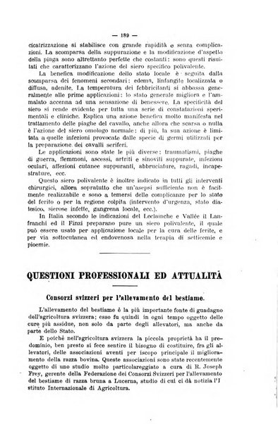 La clinica veterinaria rivista di medicina e chirurgia pratica degli animali domestici