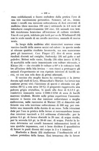 La clinica veterinaria rivista di medicina e chirurgia pratica degli animali domestici