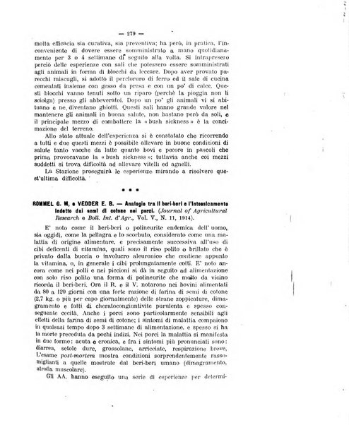 La clinica veterinaria rivista di medicina e chirurgia pratica degli animali domestici