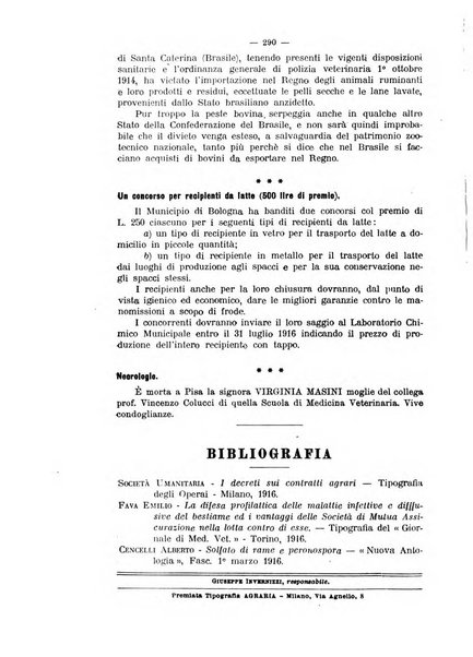 La clinica veterinaria rivista di medicina e chirurgia pratica degli animali domestici