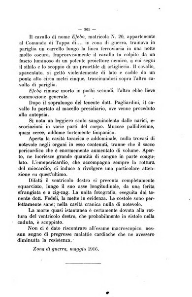 La clinica veterinaria rivista di medicina e chirurgia pratica degli animali domestici