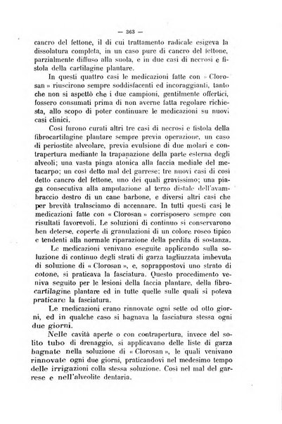 La clinica veterinaria rivista di medicina e chirurgia pratica degli animali domestici