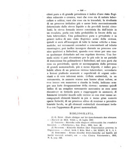 La clinica veterinaria rivista di medicina e chirurgia pratica degli animali domestici