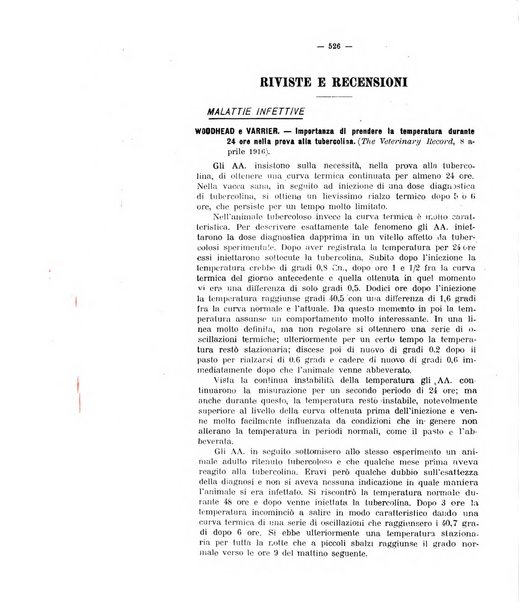 La clinica veterinaria rivista di medicina e chirurgia pratica degli animali domestici