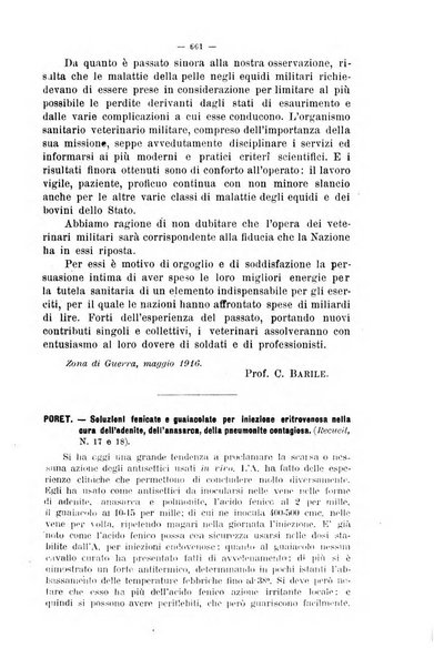 La clinica veterinaria rivista di medicina e chirurgia pratica degli animali domestici