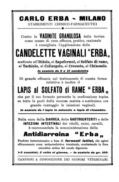 La clinica veterinaria rivista di medicina e chirurgia pratica degli animali domestici