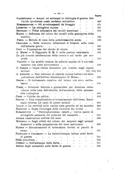 La clinica veterinaria rivista di medicina e chirurgia pratica degli animali domestici