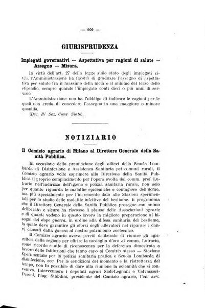 La clinica veterinaria rivista di medicina e chirurgia pratica degli animali domestici