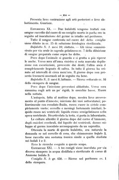 La clinica veterinaria rivista di medicina e chirurgia pratica degli animali domestici