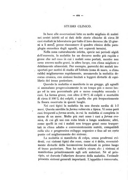 La clinica veterinaria rivista di medicina e chirurgia pratica degli animali domestici